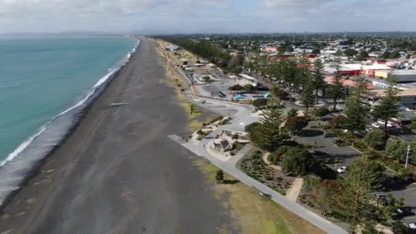 Napier Isla Norte Nueva Zelanda Diciembre 2019 Napier Que Capital — Vídeo de stock