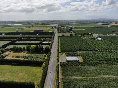 Napier, Kuzey Adası / Yeni Zelanda - 29 Aralık 2019: Napier, Yeni Zelanda 'nın Art Deco Başkenti; kentin simgeleri, manzarası ve güzel çevresi