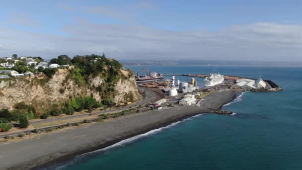 Napier Île Nord Nouvelle Zélande Décembre 2019 Napier Qui Est — Video