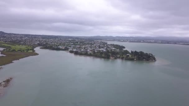 Waiheke Island Auckland Nya Zeeland December 2019 Paradisön Waiheke Nya — Stockvideo