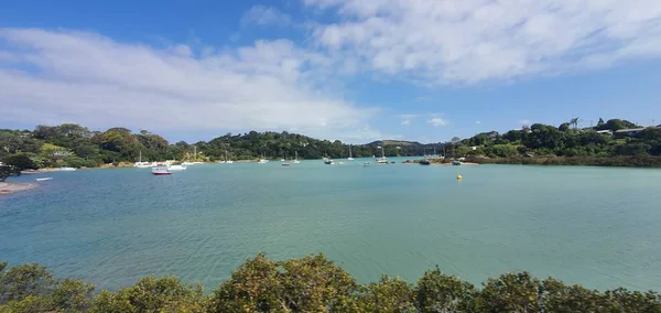 Waiheke Adası Auckland Yeni Zelanda Aralık 2019 Muhteşem Plajları Kıyıları — Stok fotoğraf