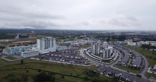 Kuching Sarawak Malaisie Janvier 2020 Zone Commerciale Tabuan Tranquility Copropriété — Video