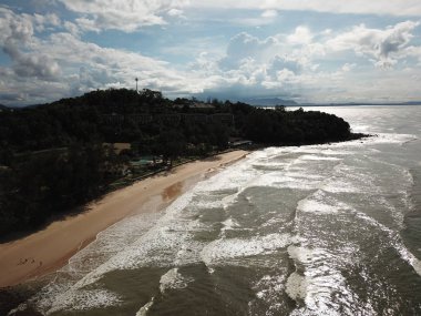 Damai, Sarawak / Malezya - 6 Ocak 2020: Malezya 'nın Kuching Sarawak kentindeki Şam bölgesinde Resorts and Retreats