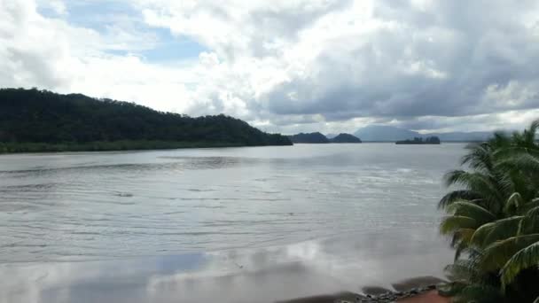 Santubong Sarawak Malezya Ocak 2020 Scenic Santubong Village Santubong Bölgesi — Stok video