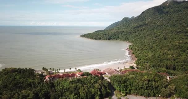 Damai Sarawak Malasia Enero 2020 Los Resorts Retiros Área Damai — Vídeos de Stock