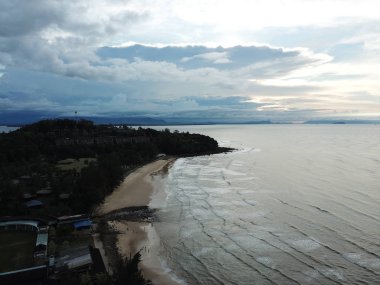 Damai, Sarawak / Malezya - 6 Ocak 2020: Malezya 'nın Kuching Sarawak kentindeki Şam bölgesinde Resorts and Retreats