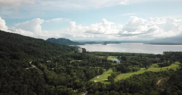 Damai Sarawak Malasia Enero 2020 Los Resorts Retiros Área Damai — Vídeos de Stock