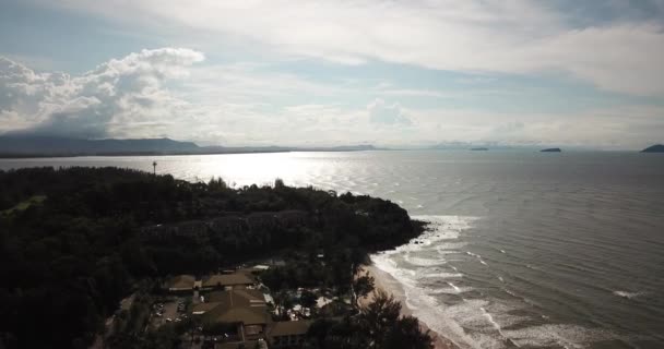 Damai Sarawak Malasia Enero 2020 Los Resorts Retiros Área Damai — Vídeo de stock