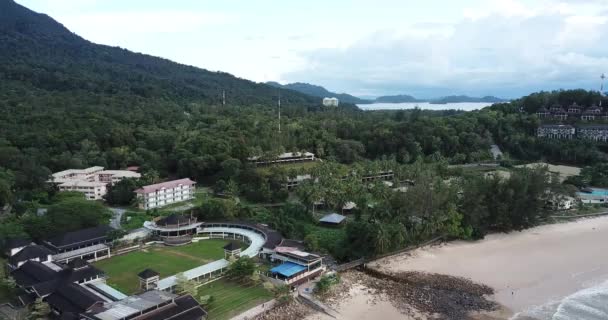 Damai Sarawak Malasia Enero 2020 Los Resorts Retiros Área Damai — Vídeos de Stock