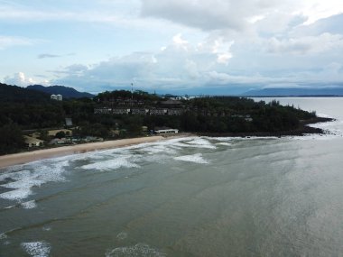 Damai, Sarawak / Malezya - 6 Ocak 2020: Malezya 'nın Kuching Sarawak kentindeki Şam bölgesinde Resorts and Retreats