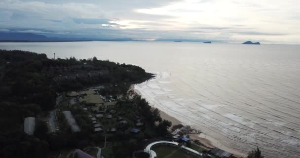 Damai Sarawak Malasia Enero 2020 Los Resorts Retiros Área Damai — Vídeos de Stock
