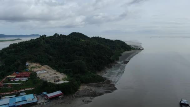 Kuching Sarawak Malásia Janeiro 2020 Parque Nacional Bako Sarawak Ilha — Vídeo de Stock