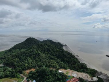 Kuching, Sarawak / Malezya - 12 Ocak 2020: Sarawak Bako Ulusal Parkı, Borneo Adası, Malezya