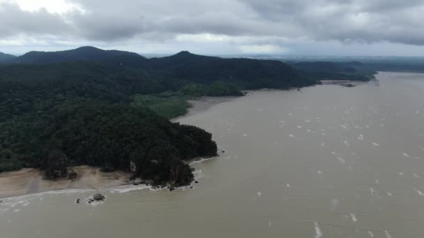 Kuching Sarawak Malajzia 2020 Január Sarawak Bakói Nemzeti Park Borneó — Stock videók