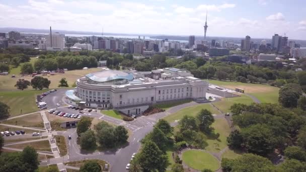 Auckland Nouvelle Zélande Décembre 2019 Musée Commémoratif Guerre Auckland — Video