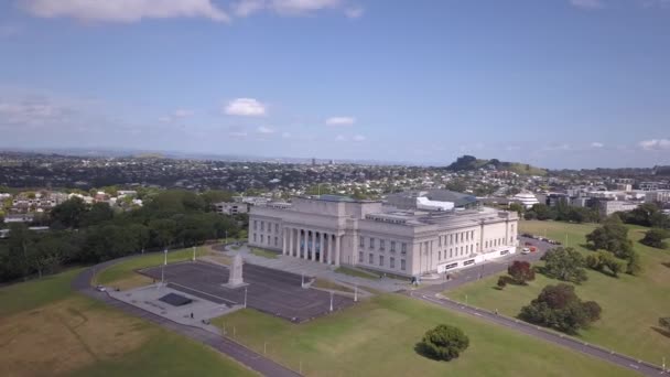 Auckland Nový Zéland Prosince 2019 Auckland War Memorial Museum — Stock video
