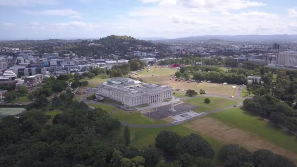 Auckland Nový Zéland Prosince 2019 Auckland War Memorial Museum — Stock video