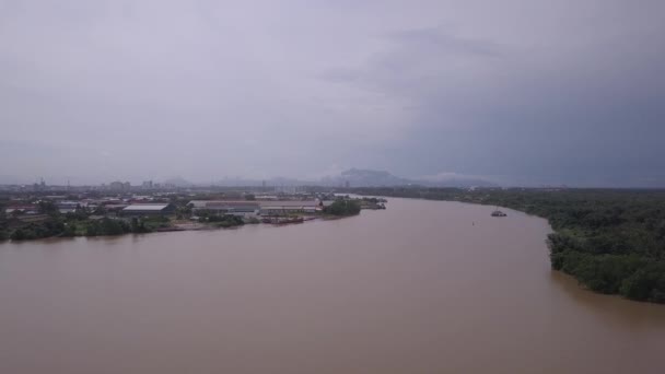 Kuching Sarawak Malasia Noviembre 2019 Estructura Kuching Barrage Debajo Del — Vídeos de Stock