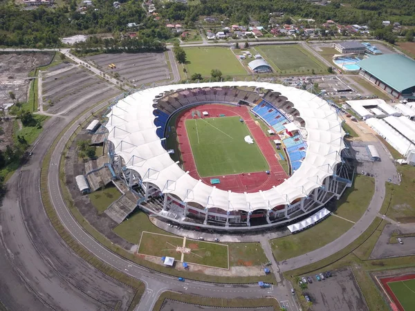 Kuching Sarawak Malaysia December 2019 Outdoor Sarawak State Stadiums All — Stock Photo, Image