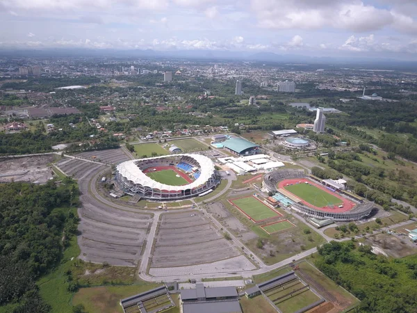 Kuching Sarawak Malaysia December 2019 Outdoor Sarawak State Stadiums All — Stock Photo, Image