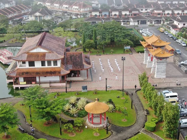 Kuching Sarawak Malezja Listopada 2019 Park Przyjaźni Malezja Chiny Przy — Zdjęcie stockowe