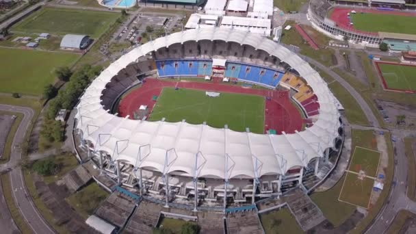 Kuching Sarawak Malajsie Prosince 2019 Outdoor Sarawak State Stadiums All — Stock video