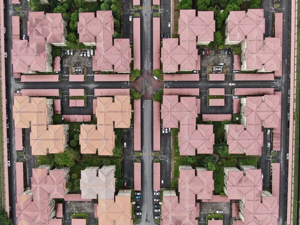 Кучинг Саравак Малайзия Января 2020 Года Случайный Кондоминиум Недвижимости Районе — стоковое фото