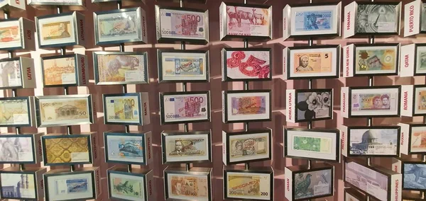 Kuching Sarawak Malaysia Gennaio 2020 Banconote Valuta Dei Paesi Tutto — Foto Stock