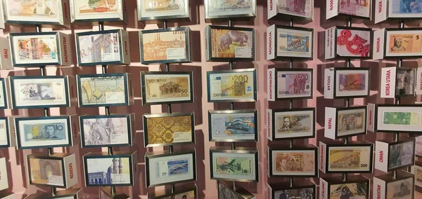Kuching Sarawak Malasia Enero 2020 Notas Moneda Países Todo Mundo —  Fotos de Stock