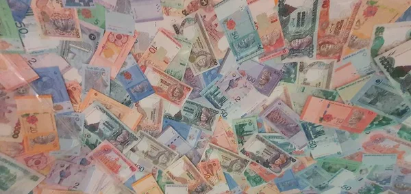 Kuching Sarawak Maleisië Januari 2020 Valuta Biljetten Van Landen Hele — Stockfoto