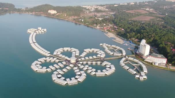 Port Dickson Negeri Sembilan Malaysia Gennaio 2020 Hotel Resort Forma — Video Stock