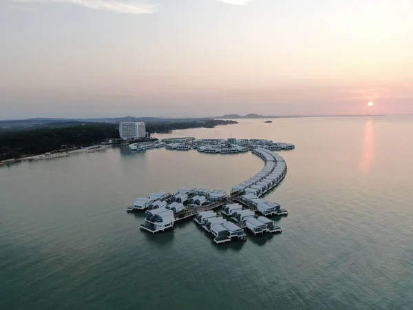 Port Dickson Negeri Sembilan Malezya Ocak 2020 Hibiscus Çiçeği Damga — Stok fotoğraf