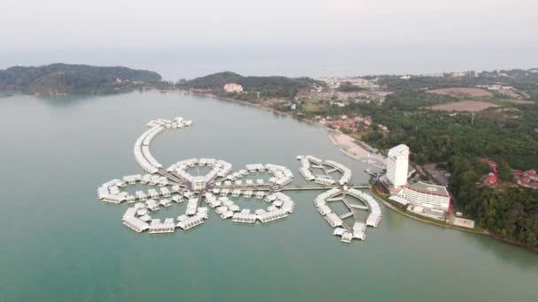 Port Dickson Negeri Sembilan Malásia Janeiro 2020 Flor Hibisco Hotéis — Vídeo de Stock