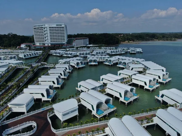 Port Dickson Negeri Sembilan Malezya Ocak 2020 Hibiscus Çiçeği Damga — Stok fotoğraf