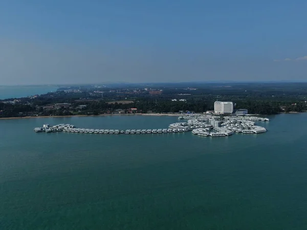 Port Dickson Negeri Sembilan Malásia Janeiro 2020 Flor Hibisco Hotéis — Fotografia de Stock