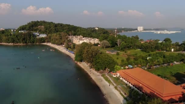 Port Dickson Negeri Sembilan Malezja Stycznia 2020 Hotele Kurorty Kształcie — Wideo stockowe