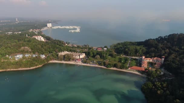 Port Dickson Negeri Sembilan Malasia Enero 2020 Flor Del Hibiscus — Vídeo de stock