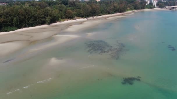 Port Dickson Negeri Sembilan Malajsie Ledna 2020 Hotely Letoviska Tvaru — Stock video