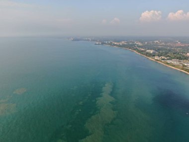 Port Dickson, Negeri Sembilan / Malezya - 25 Ocak 2020: Sahil Kenti Liman Kenti Dickson Sahilleri