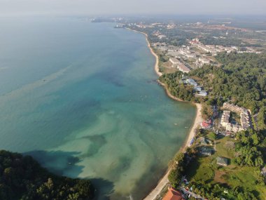 Port Dickson, Negeri Sembilan / Malezya - 25 Ocak 2020: Sahil Kenti Liman Kenti Dickson Sahilleri