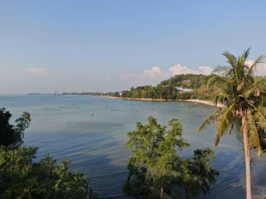 Port Dickson, Negeri Sembilan / Malezya - 25 Ocak 2020: Sahil Kenti Liman Kenti Dickson Sahilleri