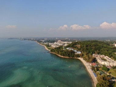 Port Dickson, Negeri Sembilan / Malezya - 25 Ocak 2020: Sahil Kenti Liman Kenti Dickson Sahilleri