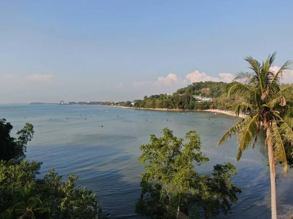 Port Dickson Negeri Sembilan Malajsie Ledna 2020 Pláže Pobřeží Přímořského — Stock fotografie