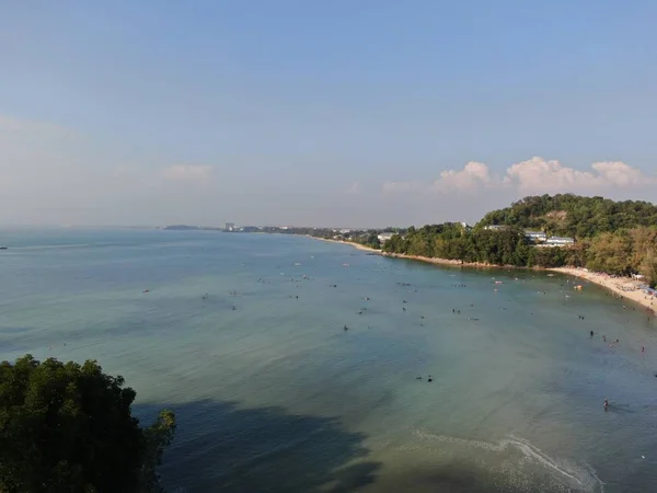 Port Dickson Negeri Sembilan Malezja Stycznia 2020 Plaże Wybrzeża Nadmorskiego — Zdjęcie stockowe