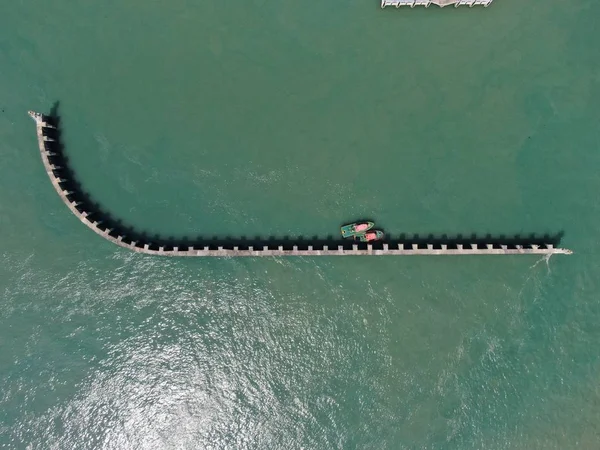 ポートディクソン ネゲリ センビラン マレーシア 2020年1月25日 海辺の町のビーチと海岸線ポートディクソン — ストック写真