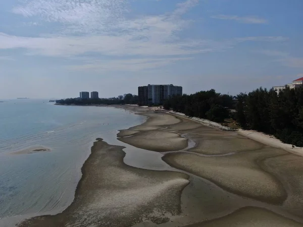 Port Dickson Negeri Sembilan Malaysia Gennaio 2020 Spiagge Coste Della — Foto Stock