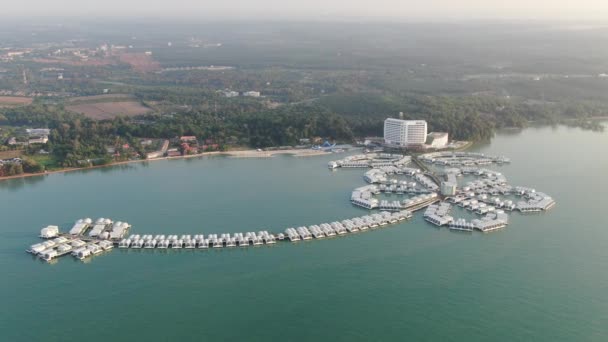 Port Dickson Negeri Sembilan Μαλαισία Ιανουαρίου 2020 Ξενοδοχεία Και Θέρετρα — Αρχείο Βίντεο
