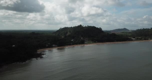 Santubong Sarawak Malasia Febrero 2020 Pintoresca Aldea Santubong Playas Vista — Vídeos de Stock