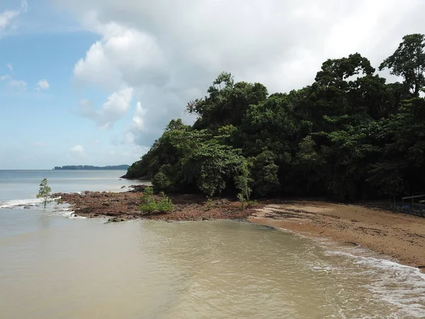 Santubong Sarawak Malasia Febrero 2020 Pintoresca Aldea Santubong Playas Vista — Foto de Stock