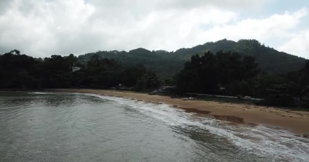 Santubong Sarawak Malasia Febrero 2020 Pintoresca Aldea Santubong Playas Vista — Vídeo de stock
